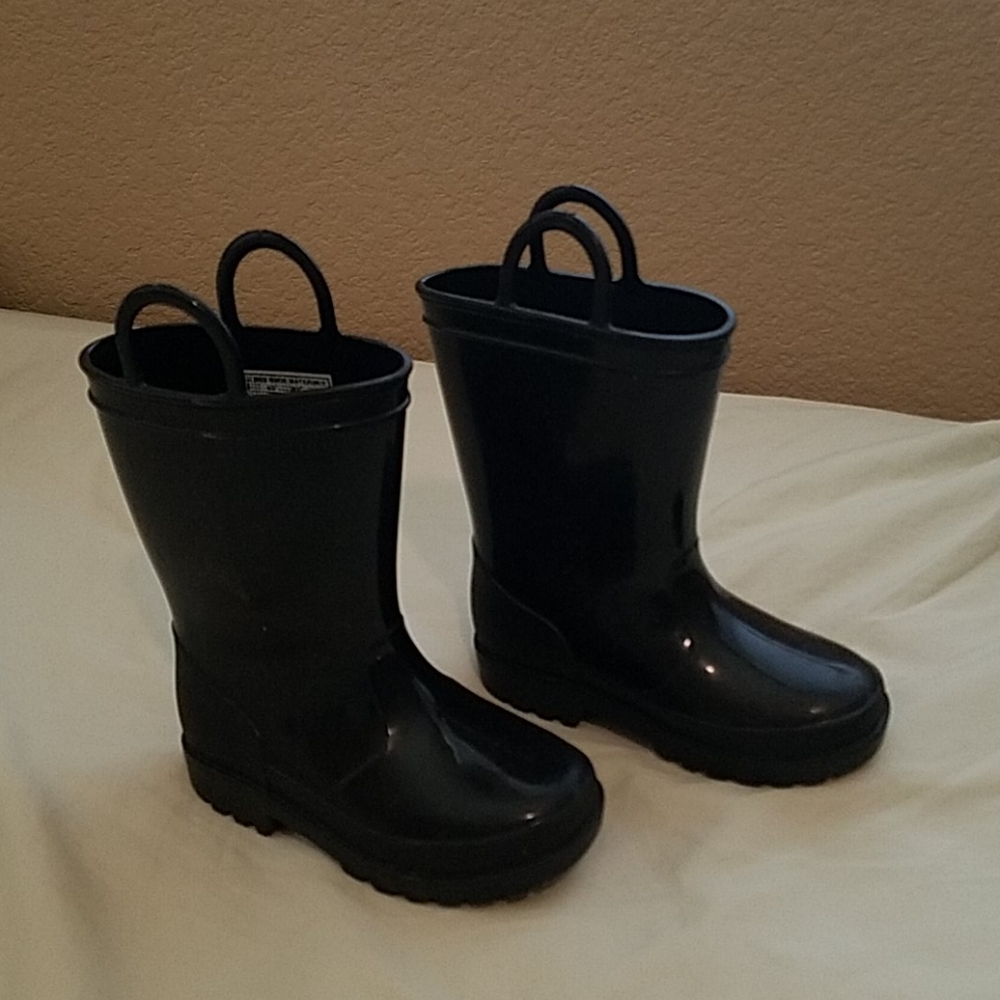 Boys rain boots toddler 8